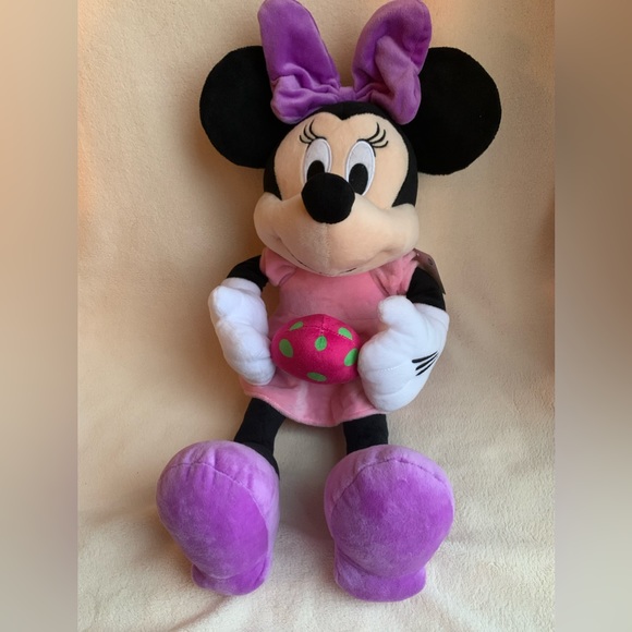 Minnie Mouse Disney Baby with Easter Egg Plush Toy - Picture 2 of 4